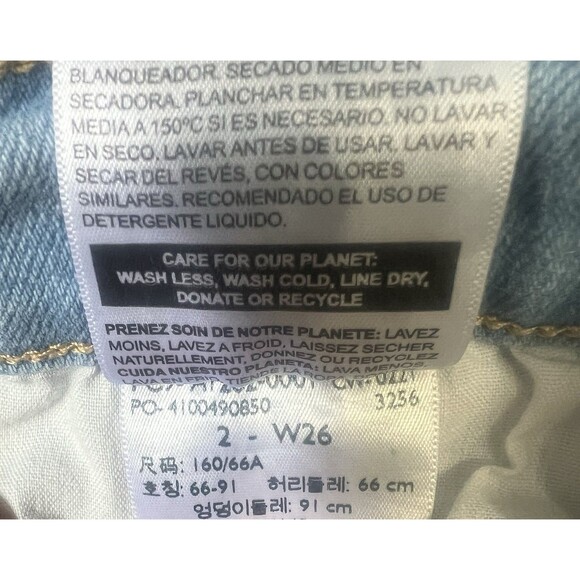 Levi Strauss High Rise Skinny Jeans W26 - Picture 5 of 11